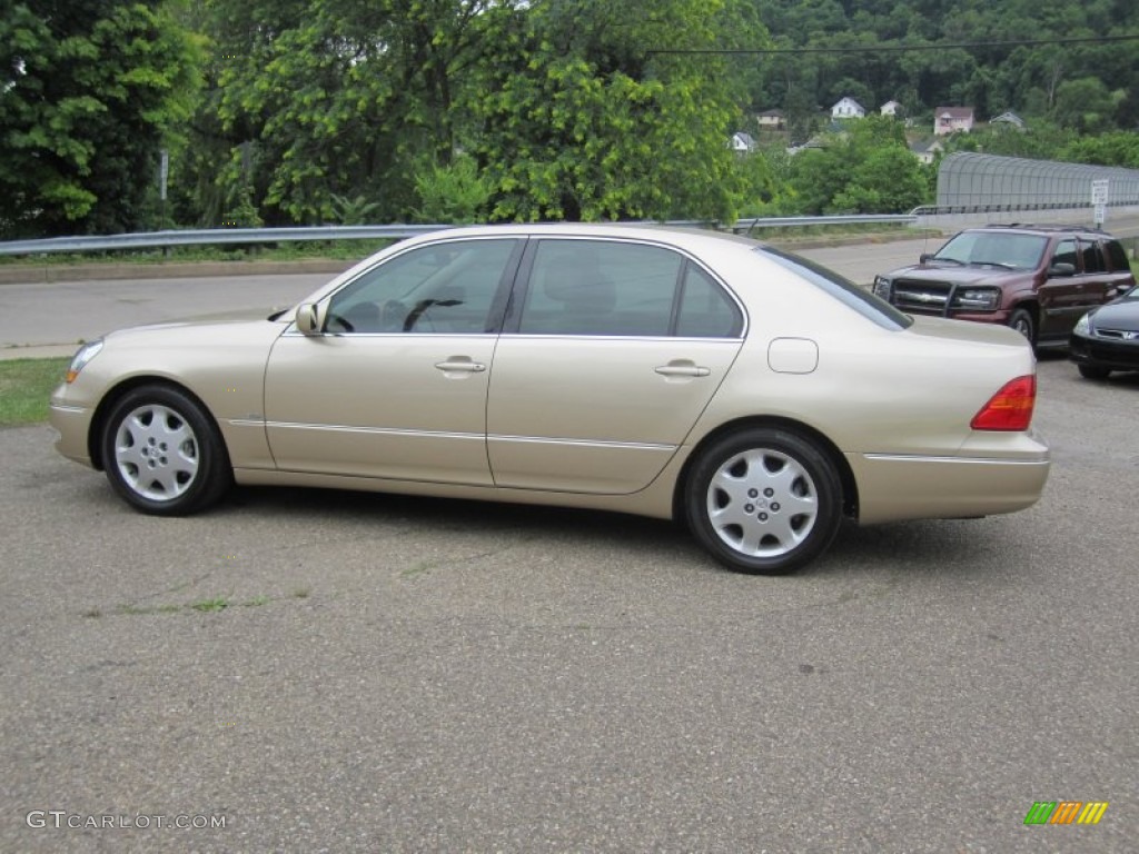 2001 LS 430 - Mystic Gold Metallic / Ivory photo #7