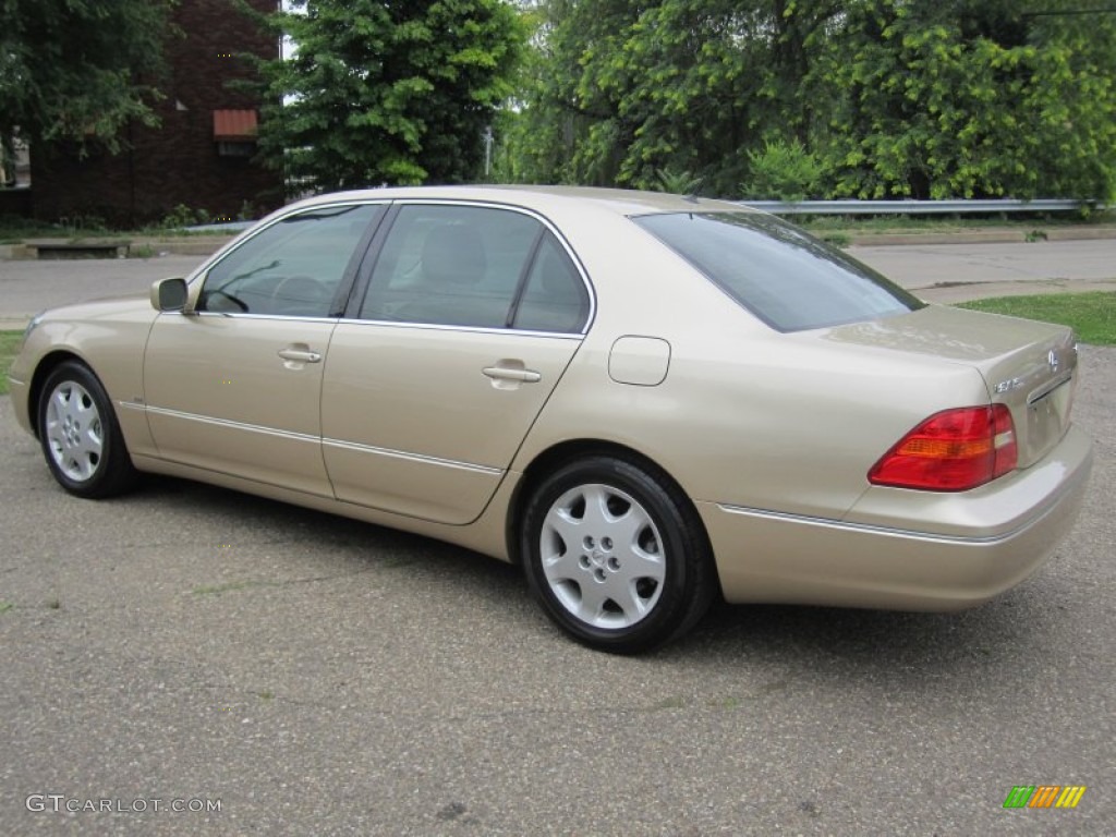 2001 LS 430 - Mystic Gold Metallic / Ivory photo #8