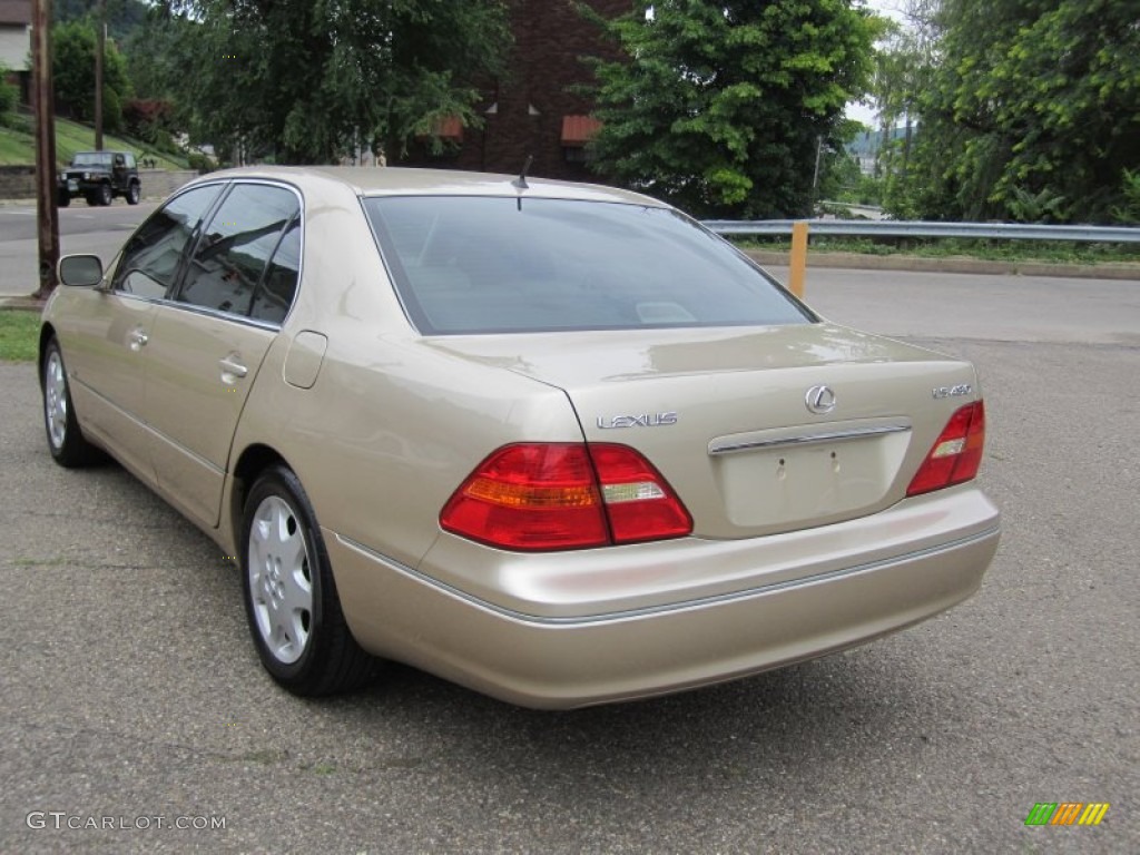 2001 LS 430 - Mystic Gold Metallic / Ivory photo #9