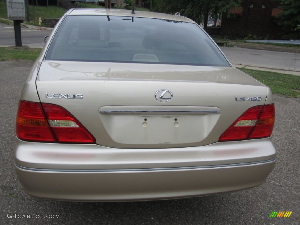 2001 LS 430 - Mystic Gold Metallic / Ivory photo #10