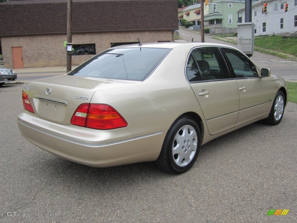 2001 LS 430 - Mystic Gold Metallic / Ivory photo #12