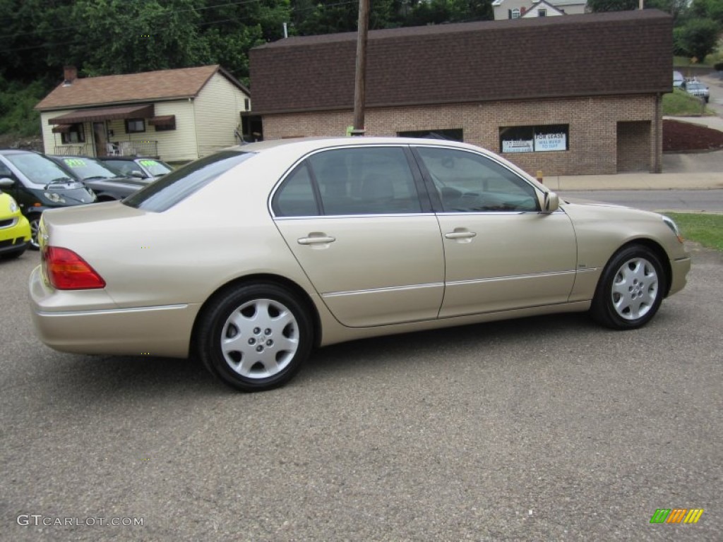 2001 LS 430 - Mystic Gold Metallic / Ivory photo #13