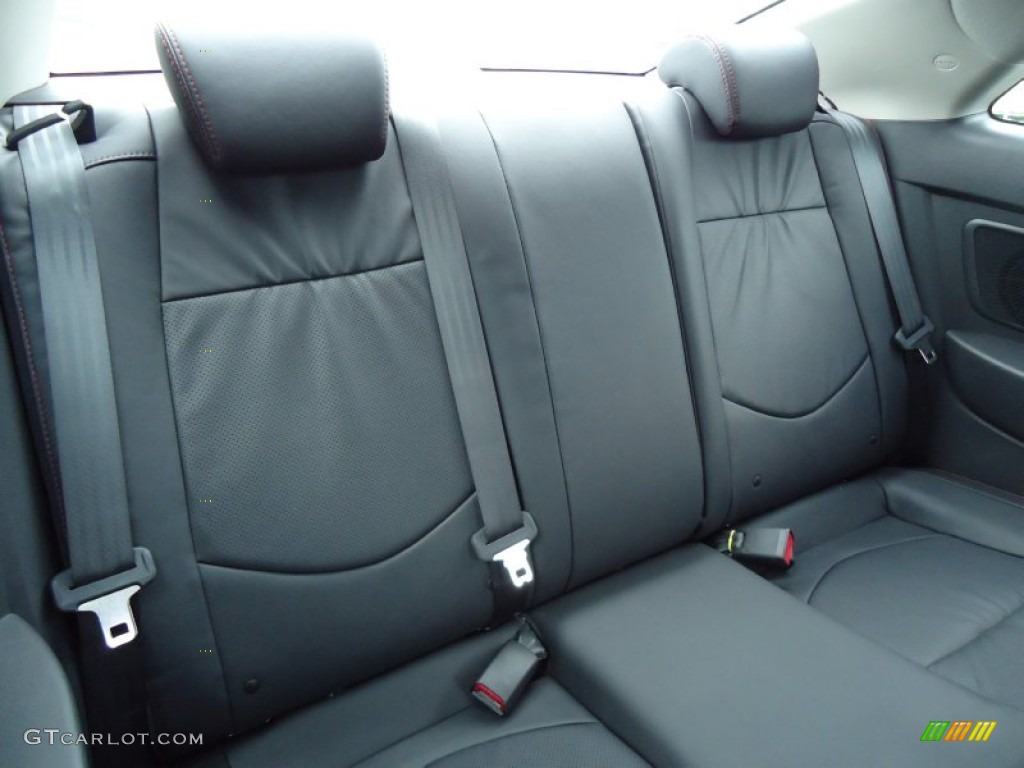 Black Sport Interior 2010 Kia Forte Koup SX Photo #66438978