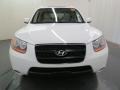 2009 Powder White Pearl Hyundai Santa Fe SE  photo #2