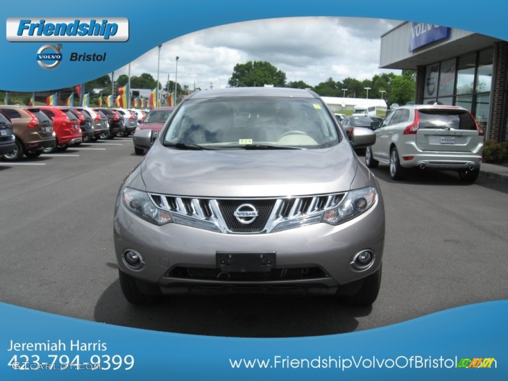 2009 Murano SL - Platinum Graphite Metallic / Beige photo #4