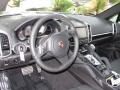 Black 2012 Porsche Cayenne S Dashboard
