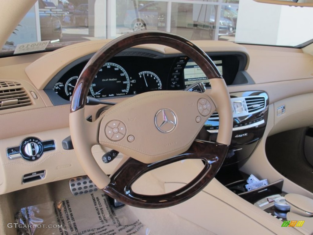 2012 CL 550 4MATIC - Barolo Red Metallic / Cashmere/Savanna photo #7