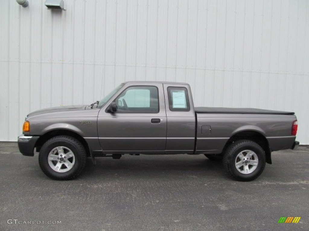 Dark Shadow Grey Metallic 2004 Ford Ranger XLT SuperCab 4x4 Exterior Photo #66442437