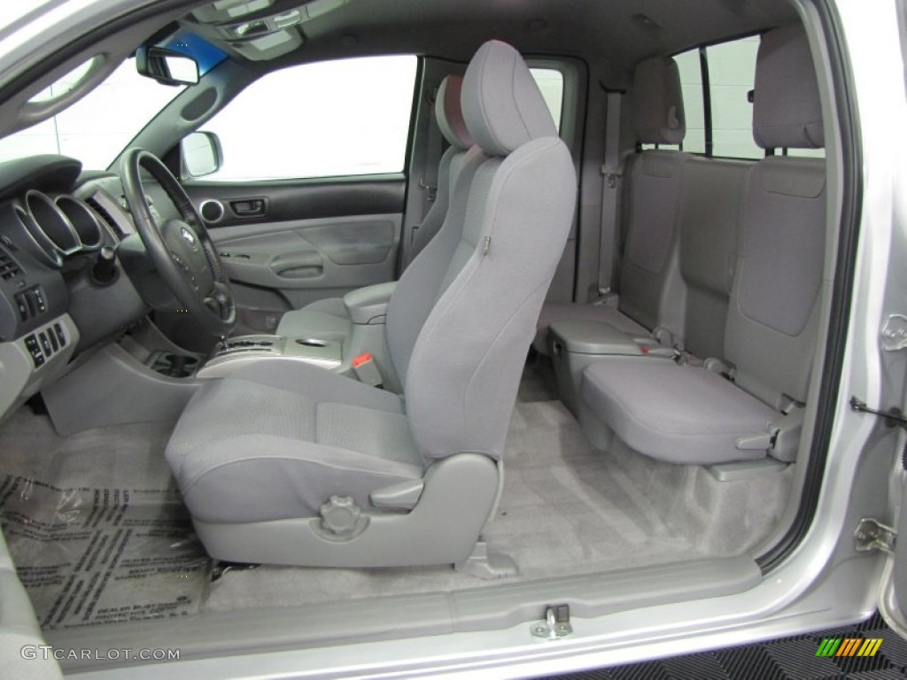 Graphite Interior 2010 Toyota Tacoma V6 SR5 TRD Sport Access Cab 4x4 Photo #66443211