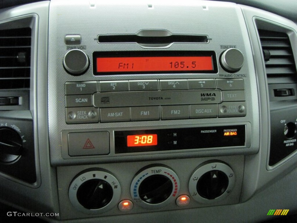2010 Toyota Tacoma V6 SR5 TRD Sport Access Cab 4x4 Audio System Photo #66443311