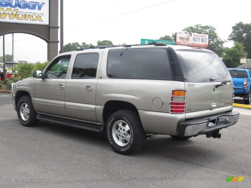 2001 Suburban 1500 LT - Light Pewter Metallic / Light Gray/Neutral photo #11