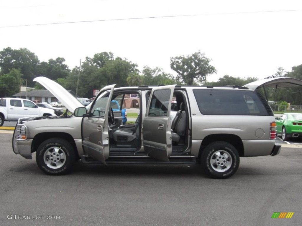 2001 Suburban 1500 LT - Light Pewter Metallic / Light Gray/Neutral photo #25