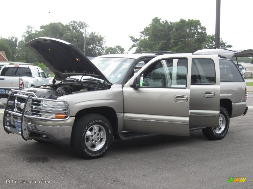 2001 Suburban 1500 LT - Light Pewter Metallic / Light Gray/Neutral photo #26