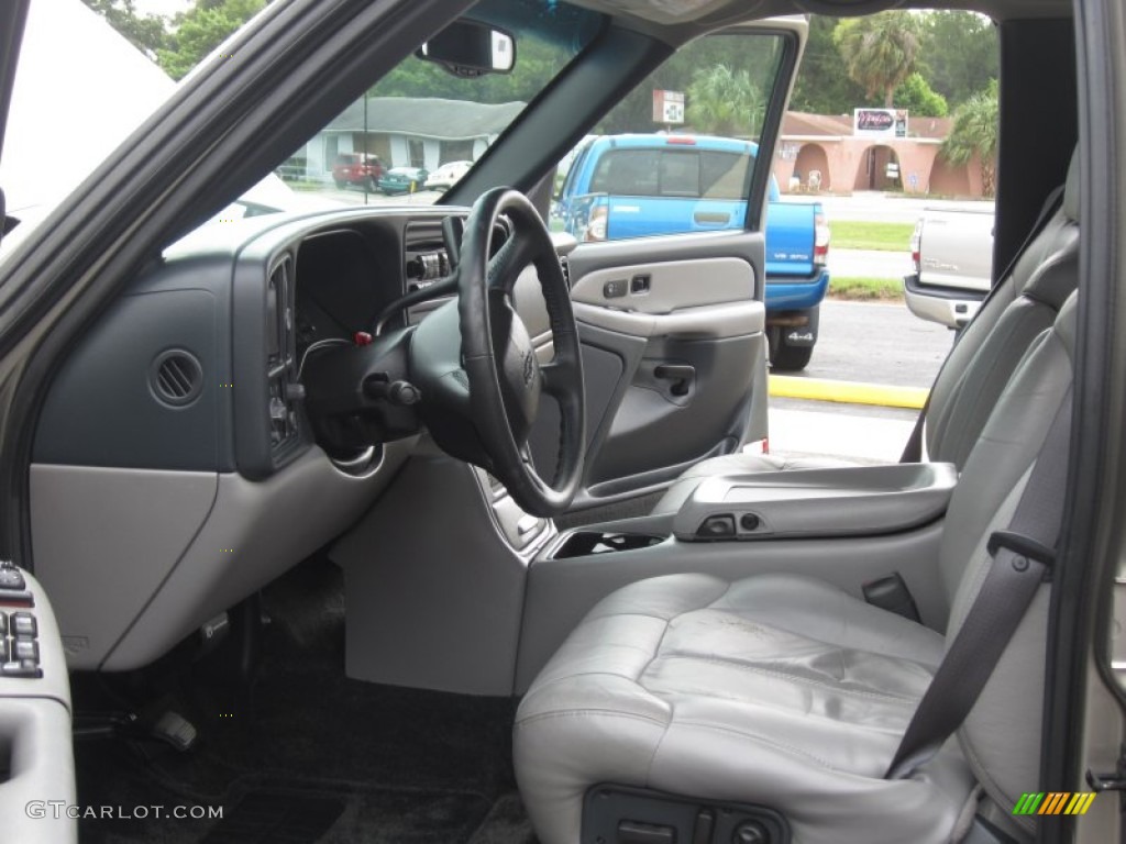 2001 Suburban 1500 LT - Light Pewter Metallic / Light Gray/Neutral photo #27