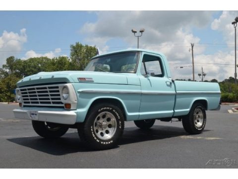 1967 Ford F100 Custom Cab Data, Info and Specs