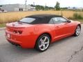 2011 Inferno Orange Metallic Chevrolet Camaro SS/RS Convertible  photo #18