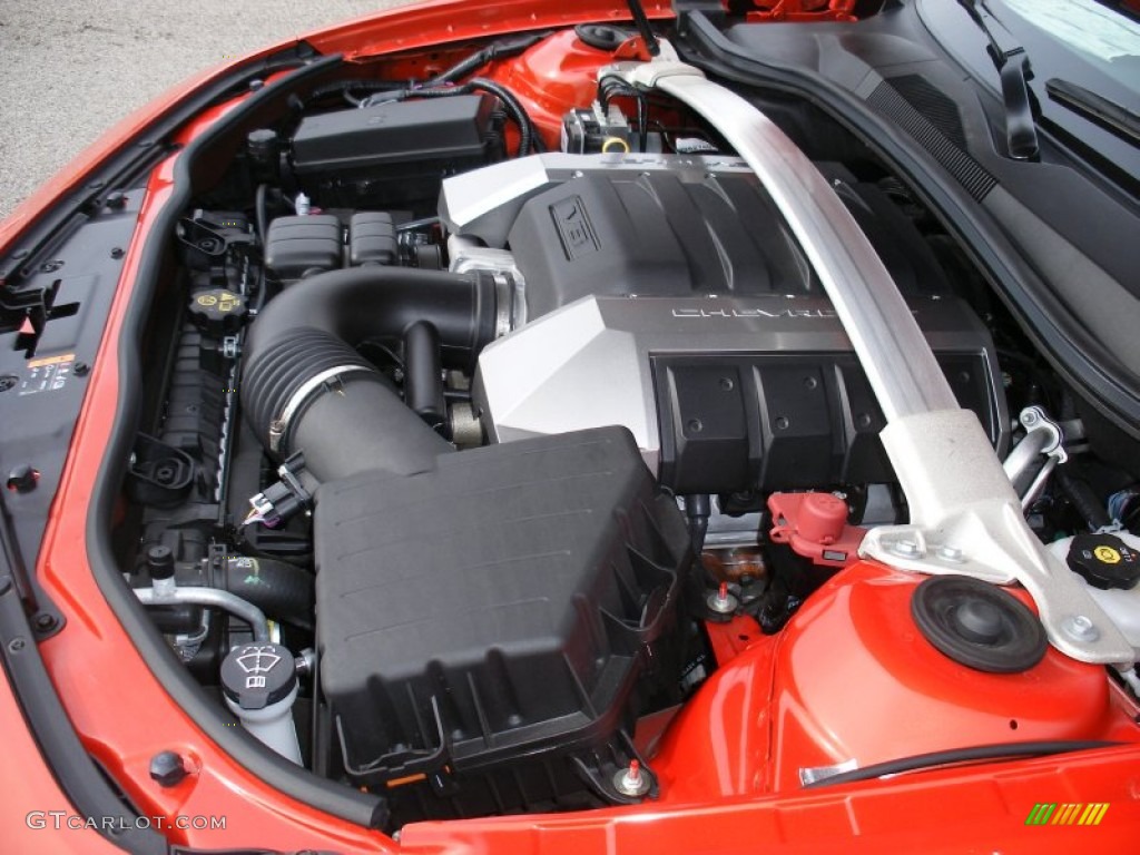 2011 Chevrolet Camaro SS/RS Convertible 6.2 Liter OHV 16-Valve V8 Engine Photo #66444749