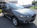 2012 Graphite Gray Metallic Mitsubishi Outlander SE AWD  photo #7