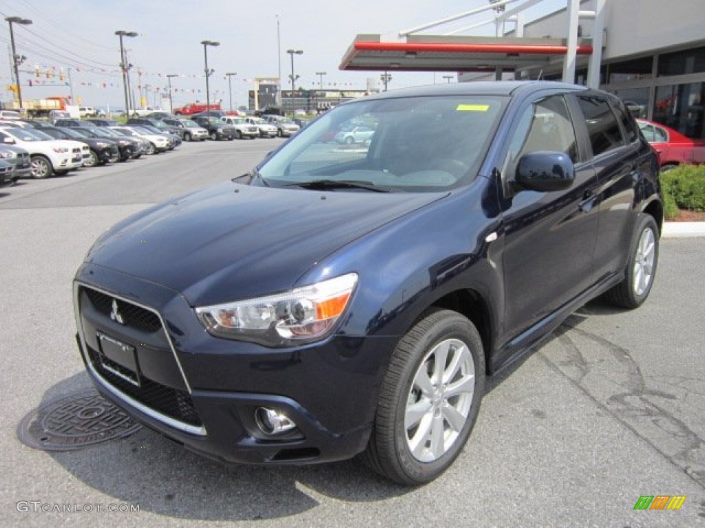 2012 Outlander Sport SE - Cosmic Blue / Black photo #1