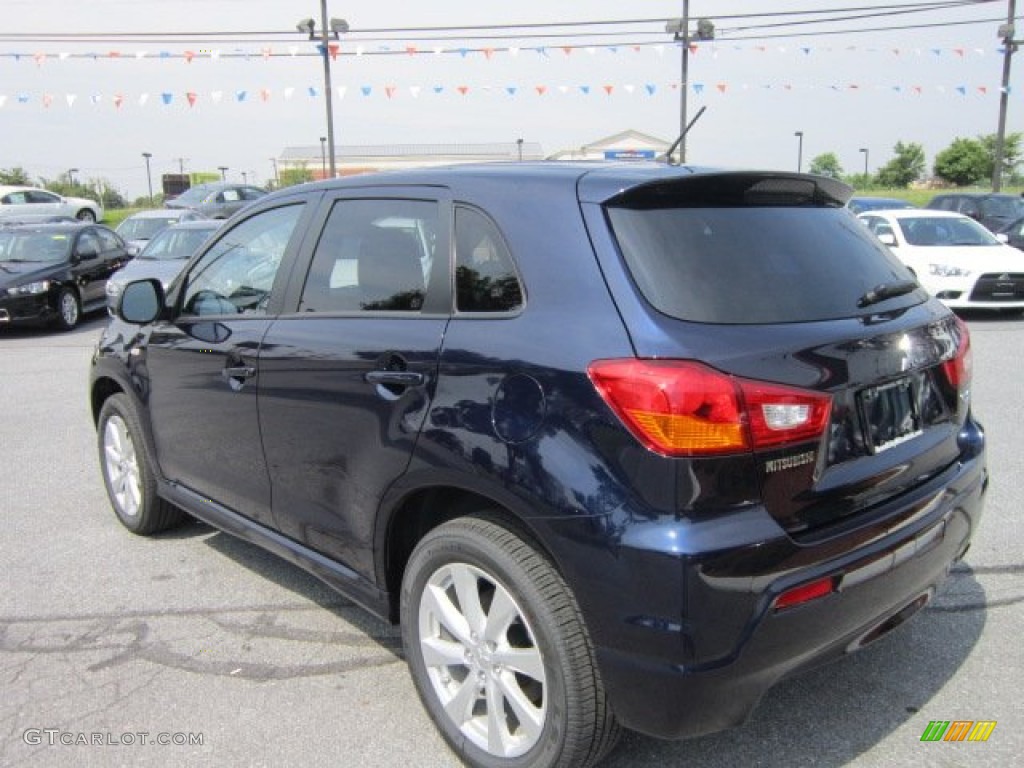 2012 Outlander Sport SE - Cosmic Blue / Black photo #3