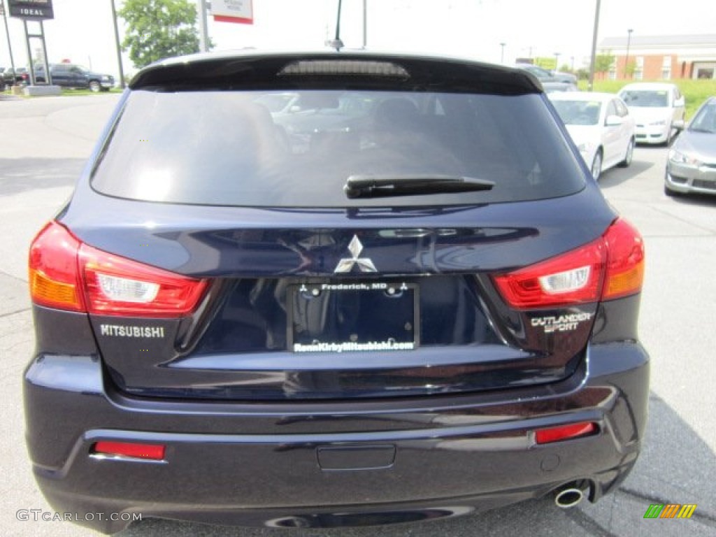 2012 Outlander Sport SE - Cosmic Blue / Black photo #4