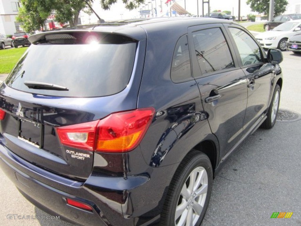 2012 Outlander Sport SE - Cosmic Blue / Black photo #5