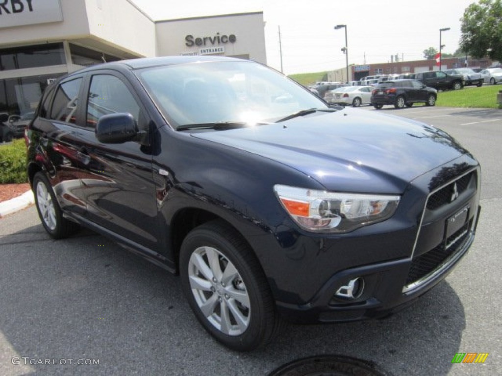 2012 Outlander Sport SE - Cosmic Blue / Black photo #7