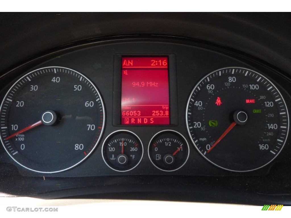 2007 Volkswagen Eos 3.2 Gauges Photos