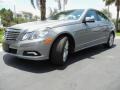 2010 Palladium Silver Metallic Mercedes-Benz E 550 Sedan  photo #2