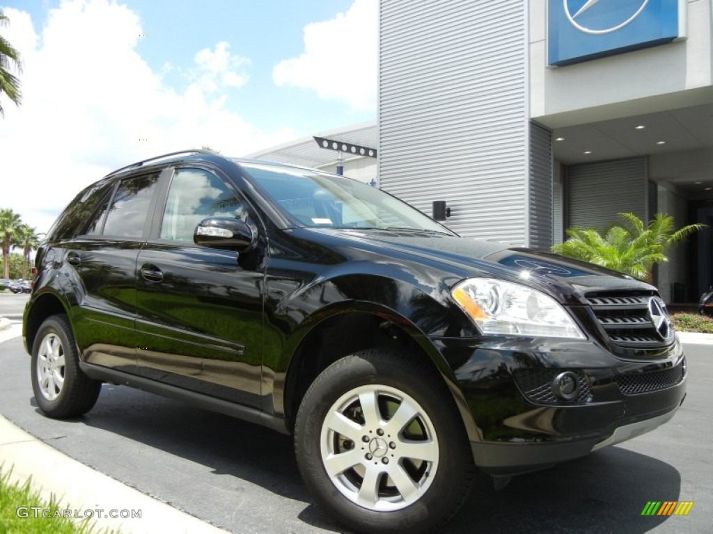 Black 2006 Mercedes-Benz ML 350 4Matic Exterior Photo #66445980