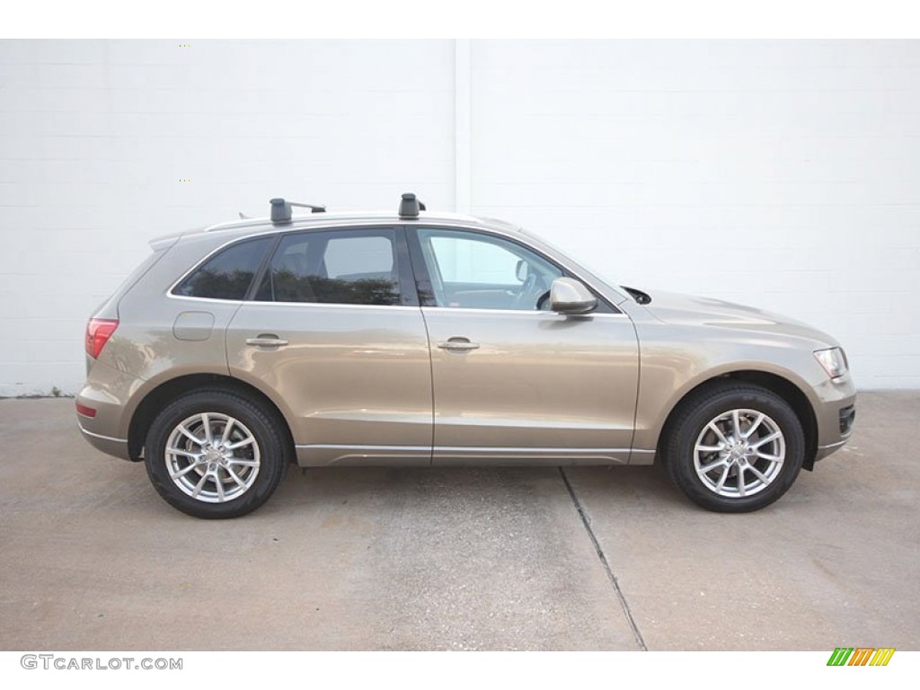 2009 Q5 3.2 Premium quattro - Dakar Beige Metallic / Cardamom Beige photo #2