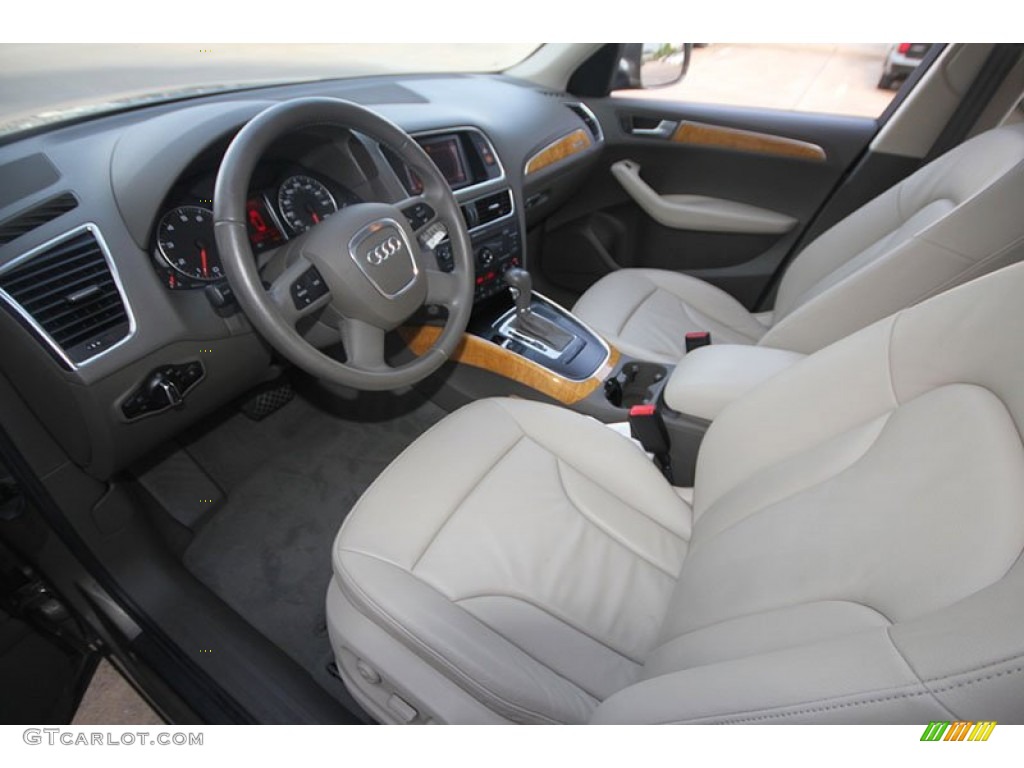 2009 Q5 3.2 Premium quattro - Dakar Beige Metallic / Cardamom Beige photo #6