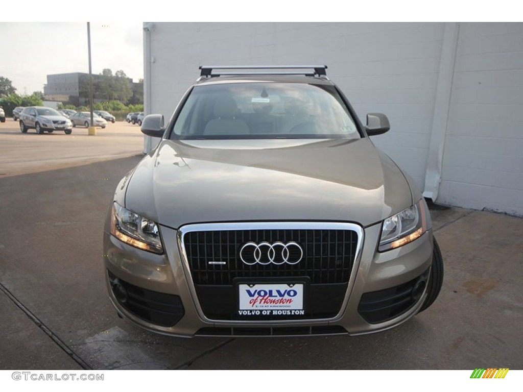 2009 Q5 3.2 Premium quattro - Dakar Beige Metallic / Cardamom Beige photo #33