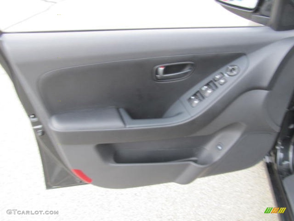 2009 Elantra SE Sedan - Black Pearl / Gray photo #7