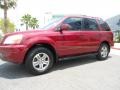 2003 Redrock Pearl Honda Pilot EX-L 4WD  photo #3