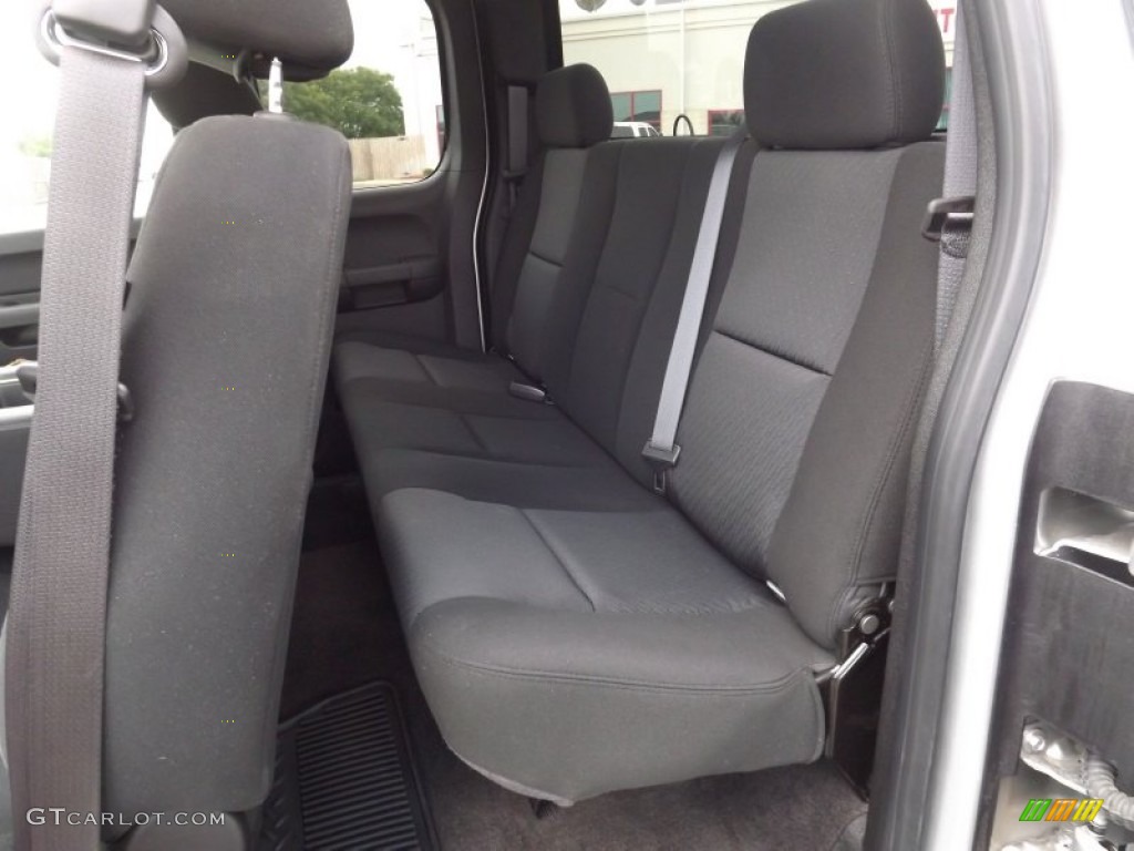 2010 Silverado 1500 LS Extended Cab - Sheer Silver Metallic / Dark Titanium photo #14