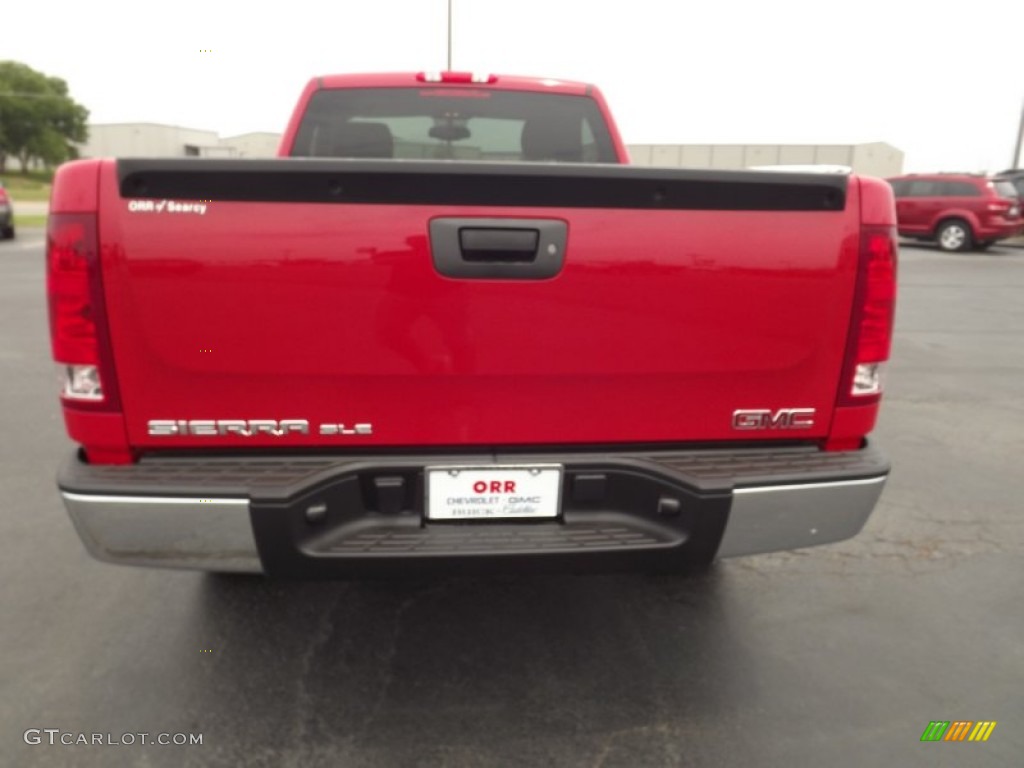 2012 Sierra 1500 SLE Regular Cab - Fire Red / Ebony photo #6