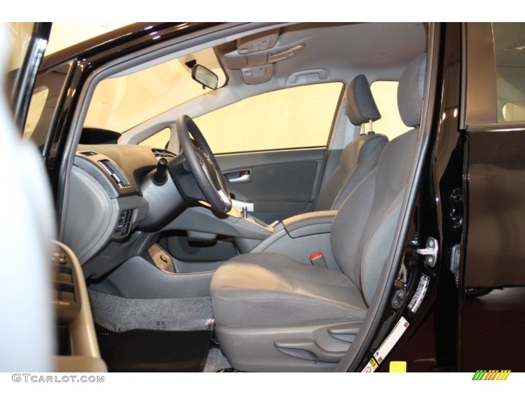 Misty Gray Interior 2011 Toyota Prius Hybrid II Photo #66450279