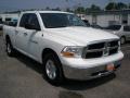 2011 Bright White Dodge Ram 1500 SLT Quad Cab 4x4  photo #4