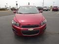 2012 Crystal Red Tintcoat Chevrolet Sonic LT Sedan  photo #2