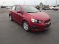 2012 Crystal Red Tintcoat Chevrolet Sonic LT Sedan  photo #3