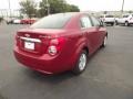 2012 Crystal Red Tintcoat Chevrolet Sonic LT Sedan  photo #5