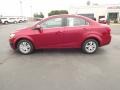 2012 Crystal Red Tintcoat Chevrolet Sonic LT Sedan  photo #8