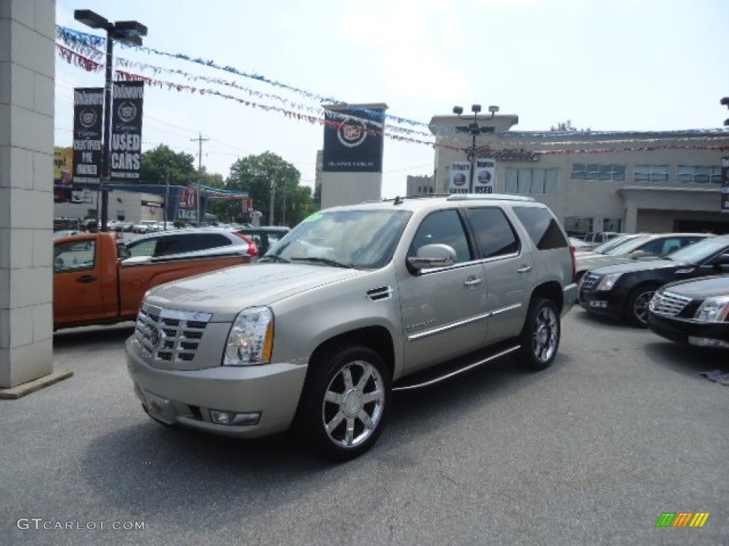 2007 Escalade AWD - Gold Mist / Ebony/Ebony photo #59