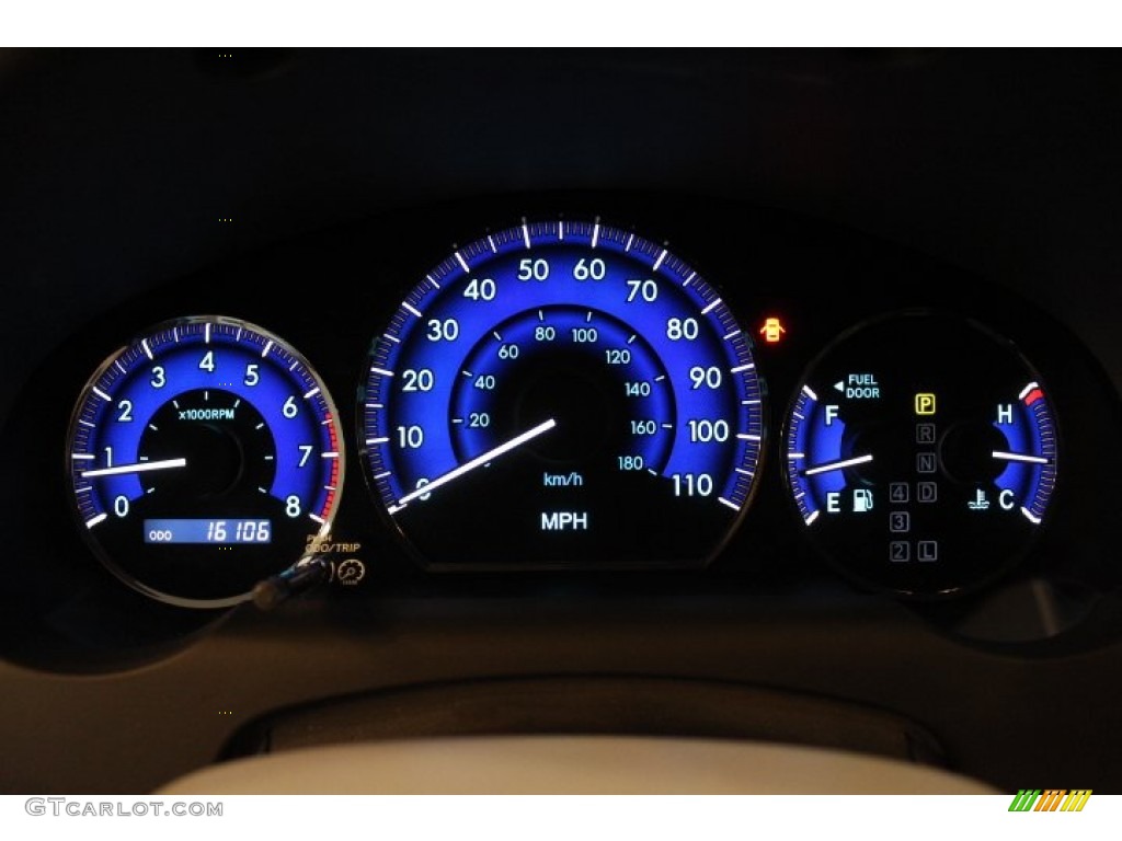 2010 Toyota Sienna LE AWD Gauges Photo #66451665