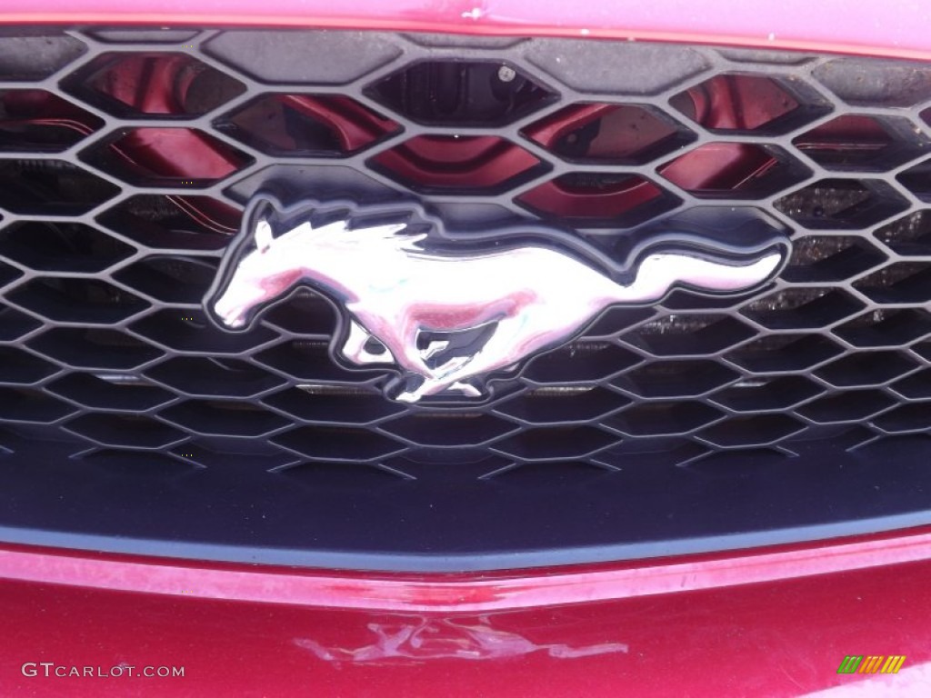 2007 Mustang V6 Premium Coupe - Redfire Metallic / Dark Charcoal photo #21