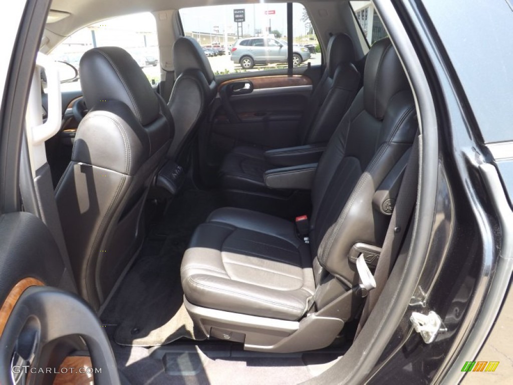 2010 Enclave CXL - Carbon Black Metallic / Ebony/Ebony photo #14