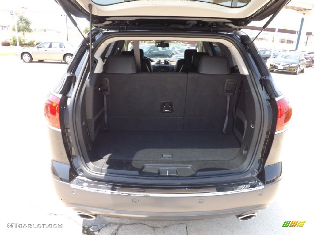 2010 Enclave CXL - Carbon Black Metallic / Ebony/Ebony photo #20