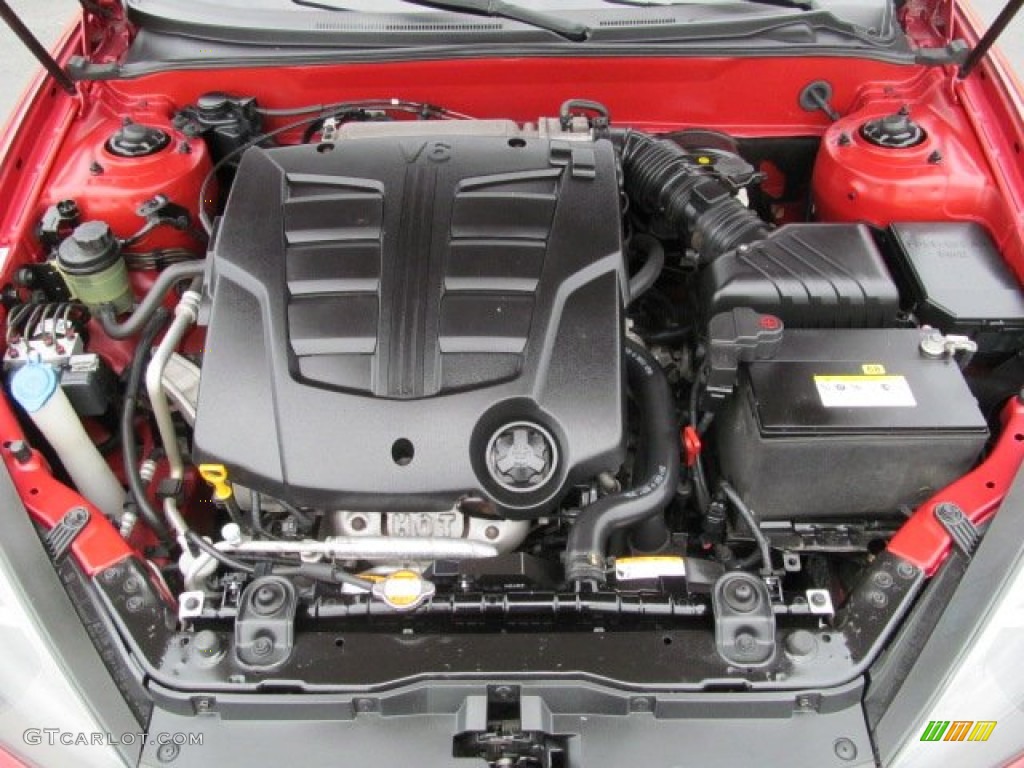 2008 Hyundai Tiburon GT 2.7 Liter DOHC 24-Valve V6 Engine Photo #66452667