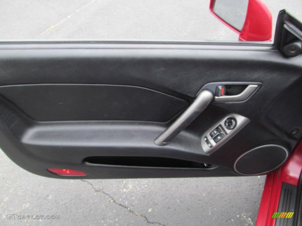 2008 Tiburon GT - Redfire Pearl / GT Black Leather/Black Sport Grip photo #17